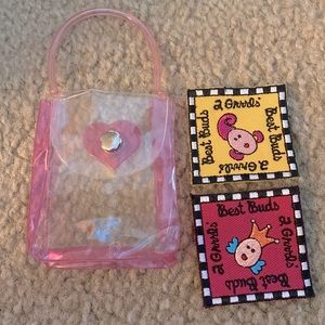 Vintage Y2K Best Friends Best Buds BFF Matching Embroidered Iron on Patches